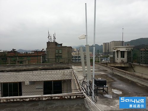  若羌某看守所大功率手机信号屏蔽器（白噪声）案例